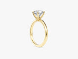 Hidden Gemstone Engagement Ring