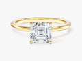 Asscher Cut Solitaire Moissanite Engagement Ring (1.50 CT)
