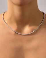 Lab Diamond Tennis Necklace (2.40 mm)
