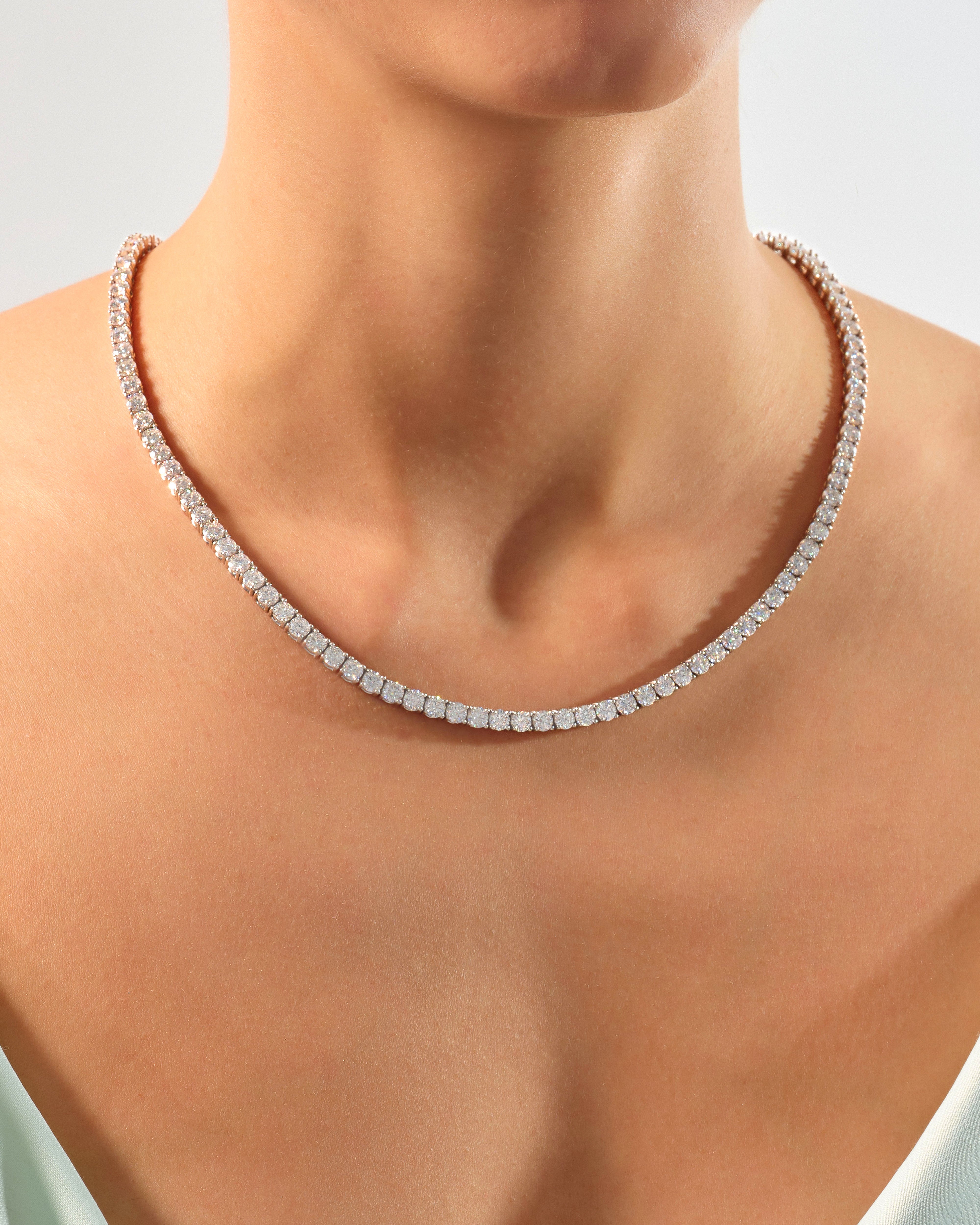 Diamond Tennis Necklace (3.50 mm)