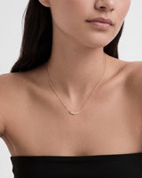Unique Cluster Necklace (0.13 CT)