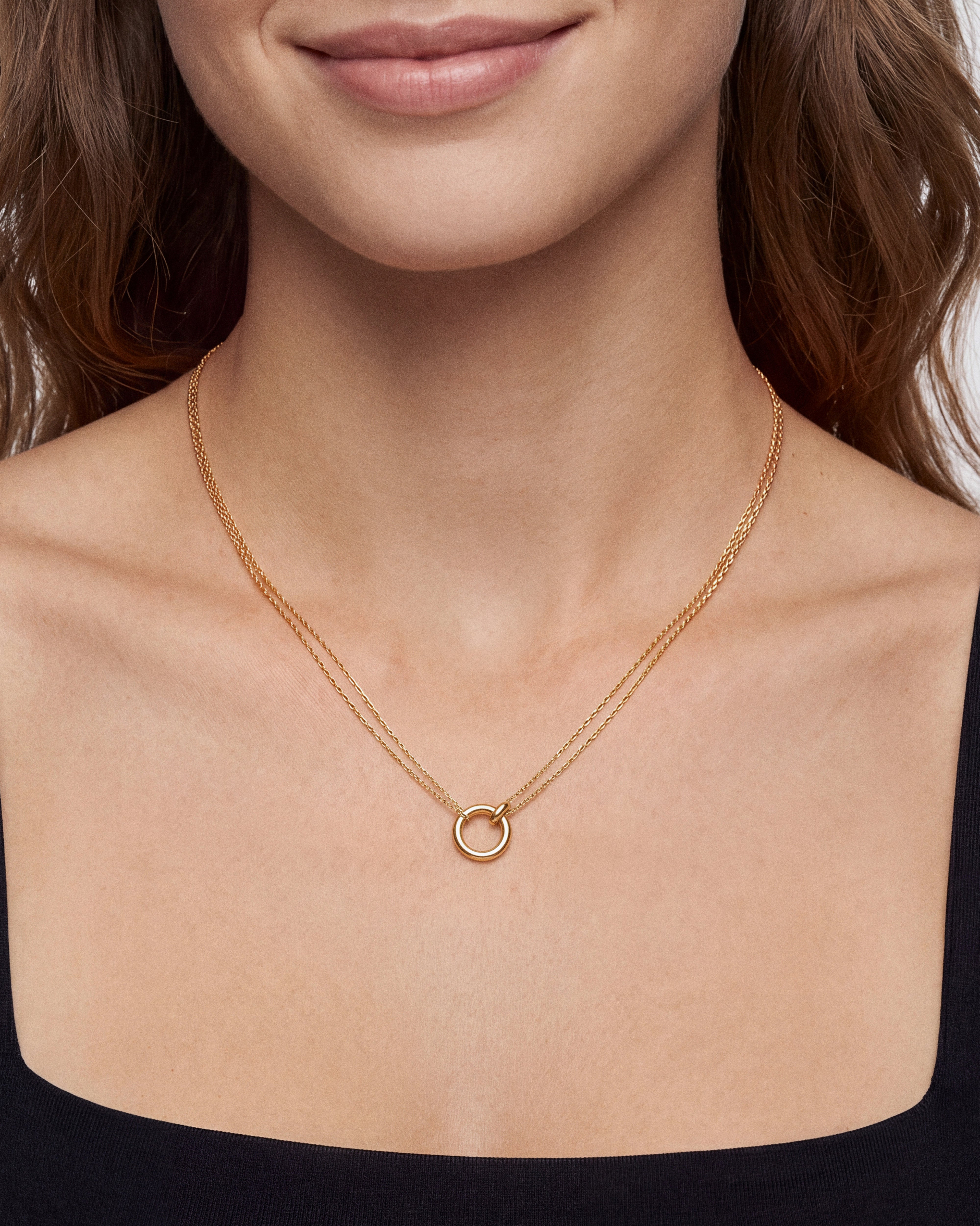 Interlocking Circles Necklace