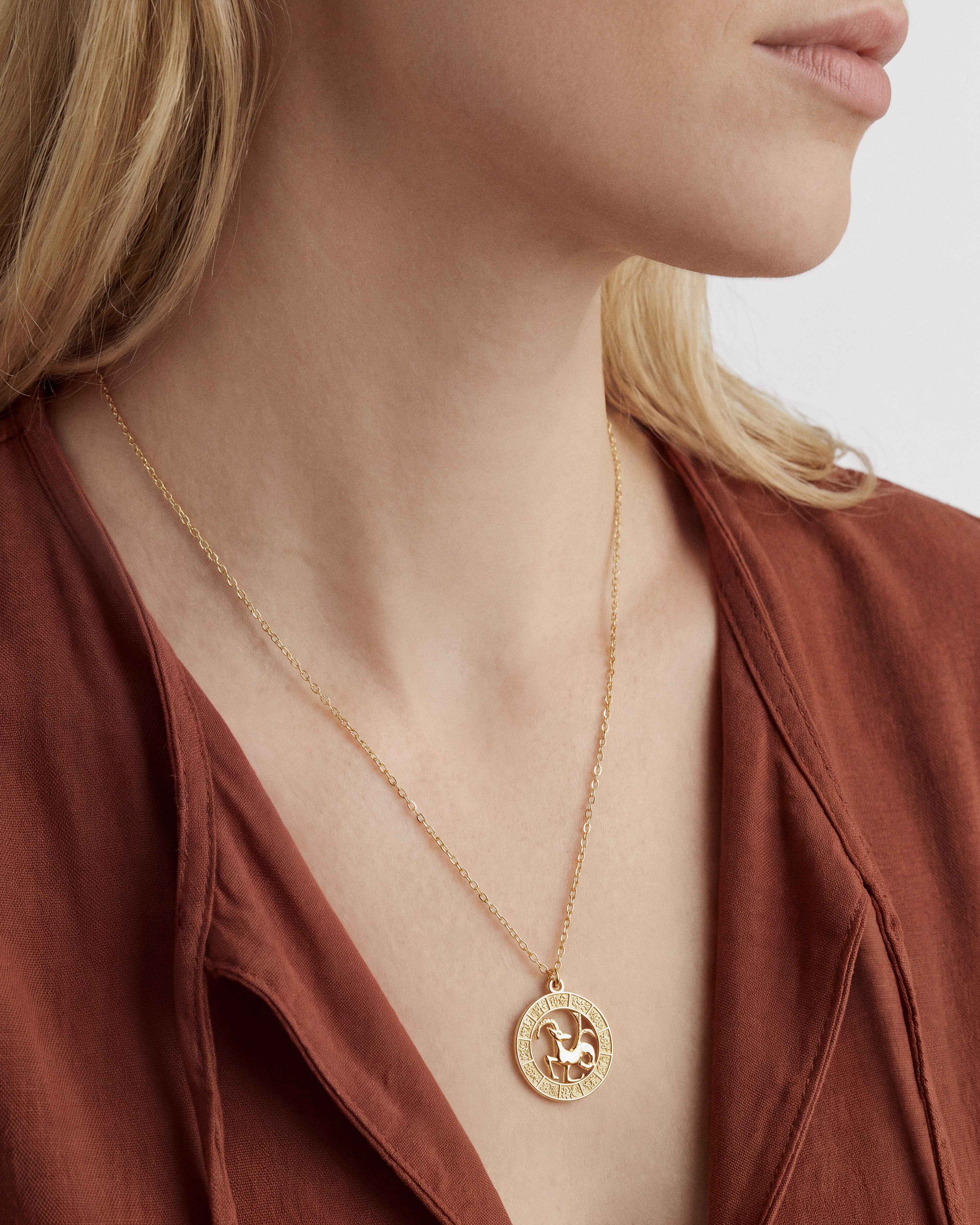 Capricorn Charm Necklace