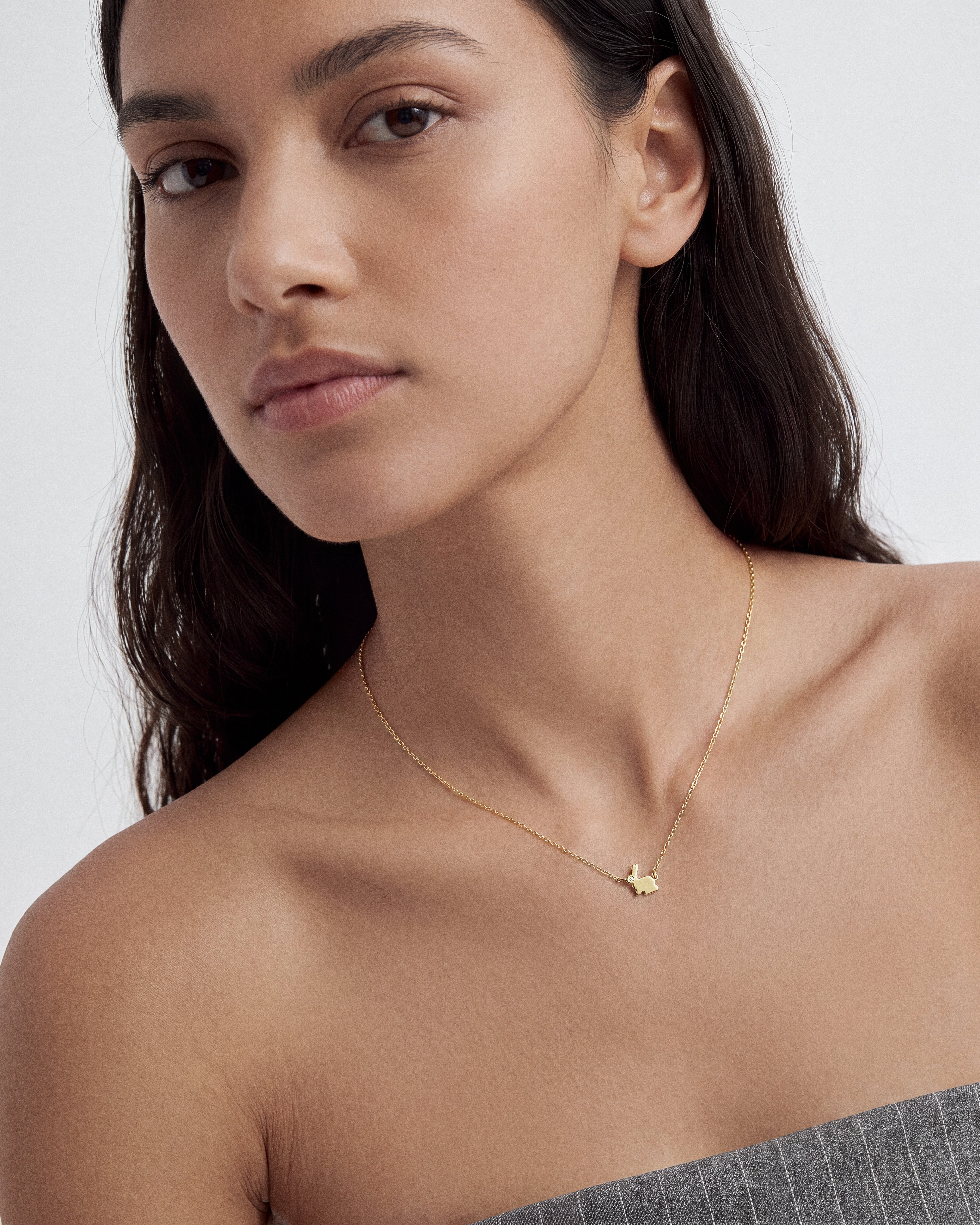 Rabbit Pendant Necklace