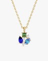 Triple Birthstone Necklace