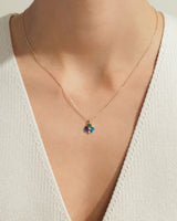Triple Birthstone Necklace