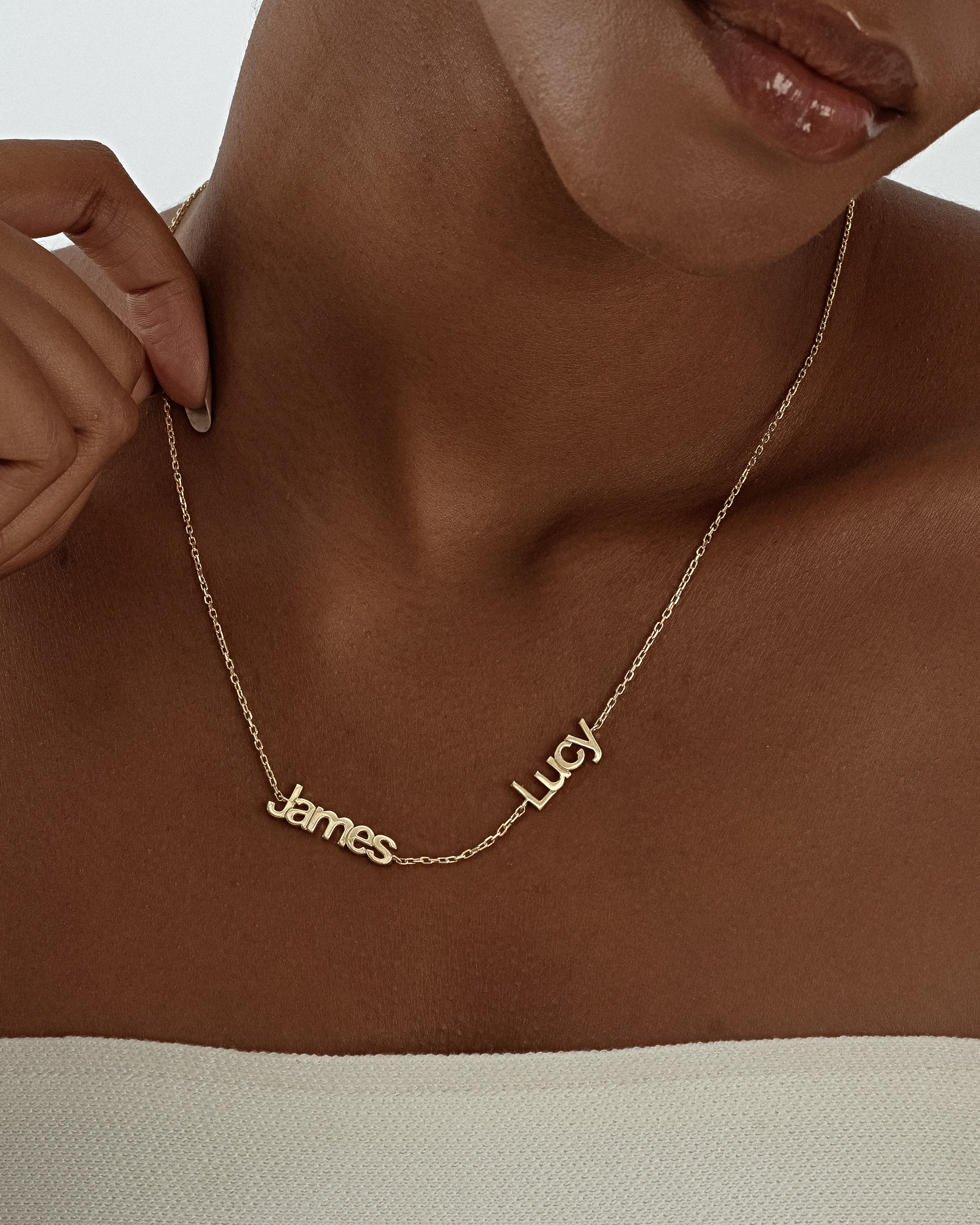 Double Name Necklace