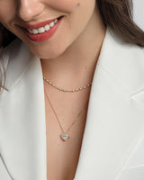 Halo Heart Necklace