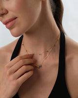 Drop Birthstone Necklace