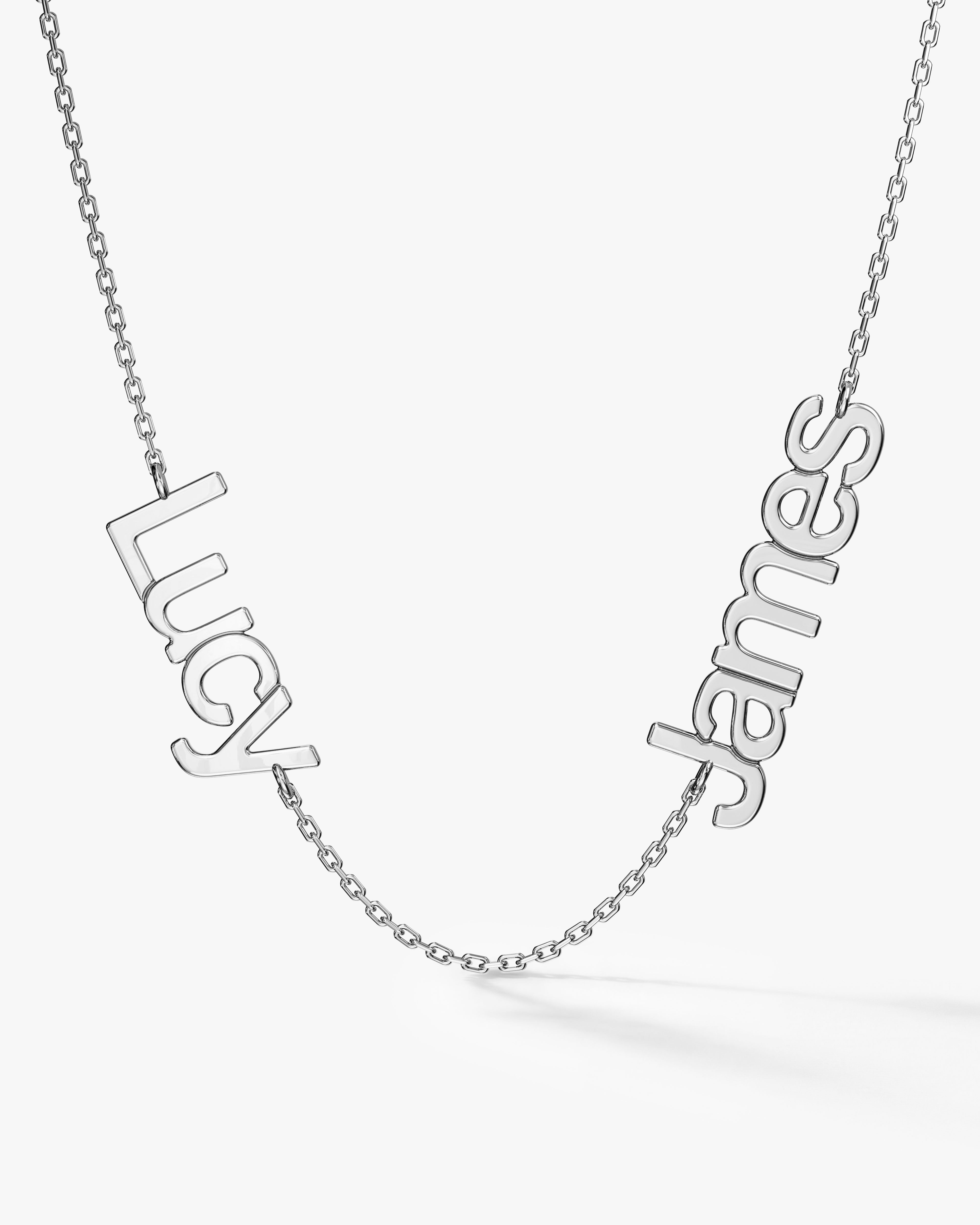 Double Name Necklace