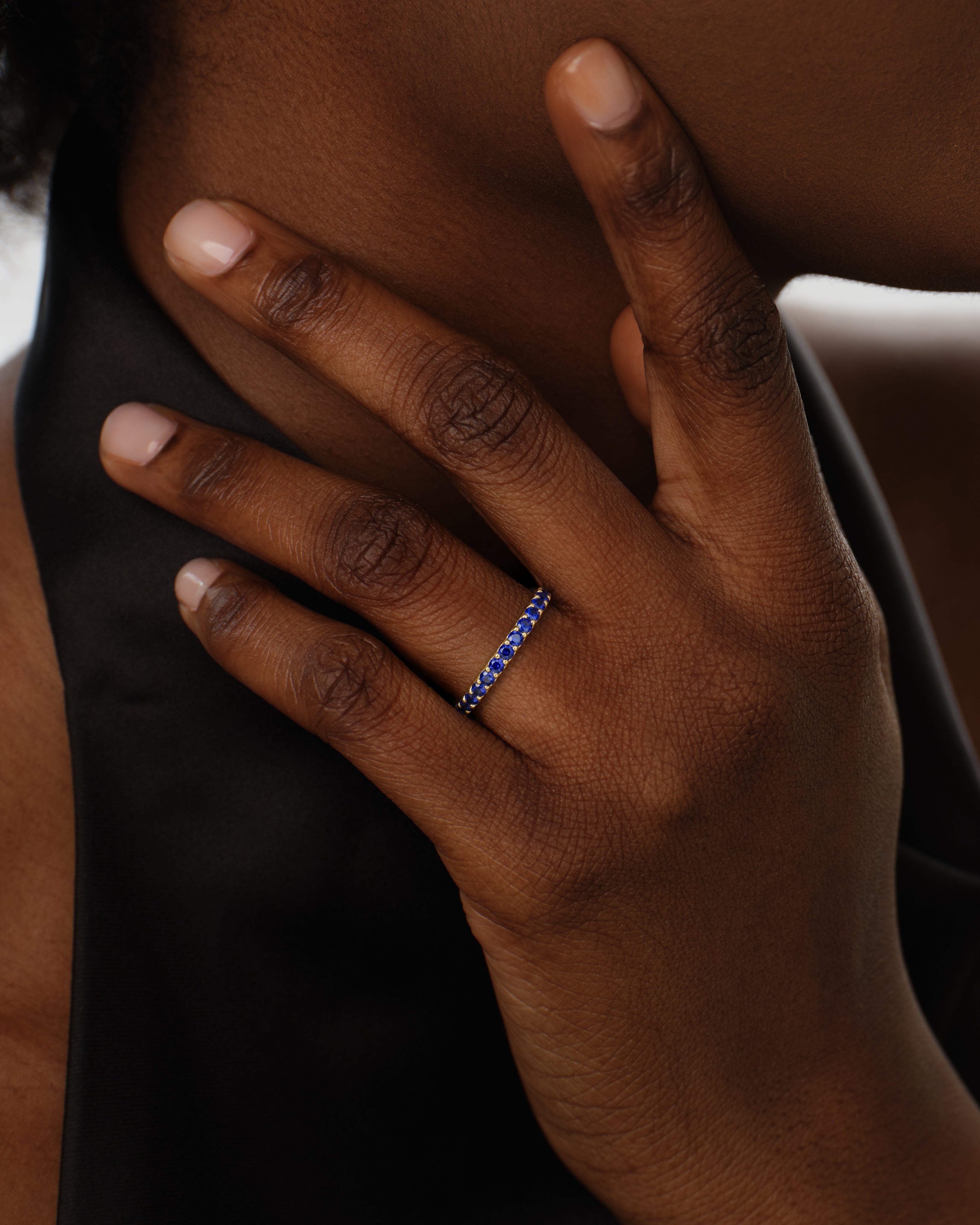 Full Eternity Birthstone Ring