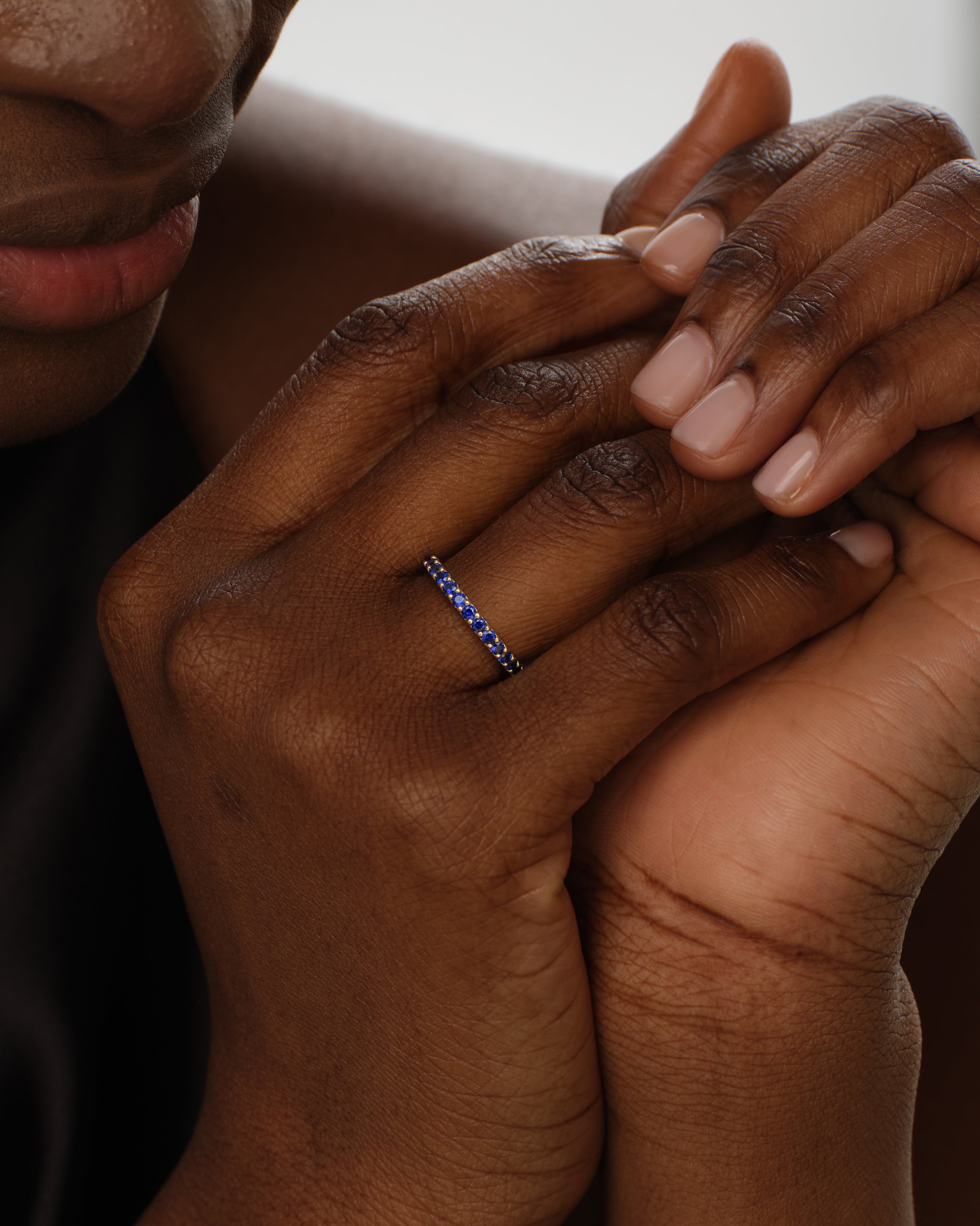 Full Eternity Birthstone Ring
