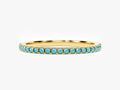 Turquoise Wedding Band