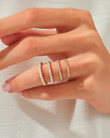 4-Prong Half Eternity Wedding Band (0.21 CT TW)