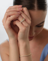 Bezel Oval Eternity Band (6.50 CT TW)