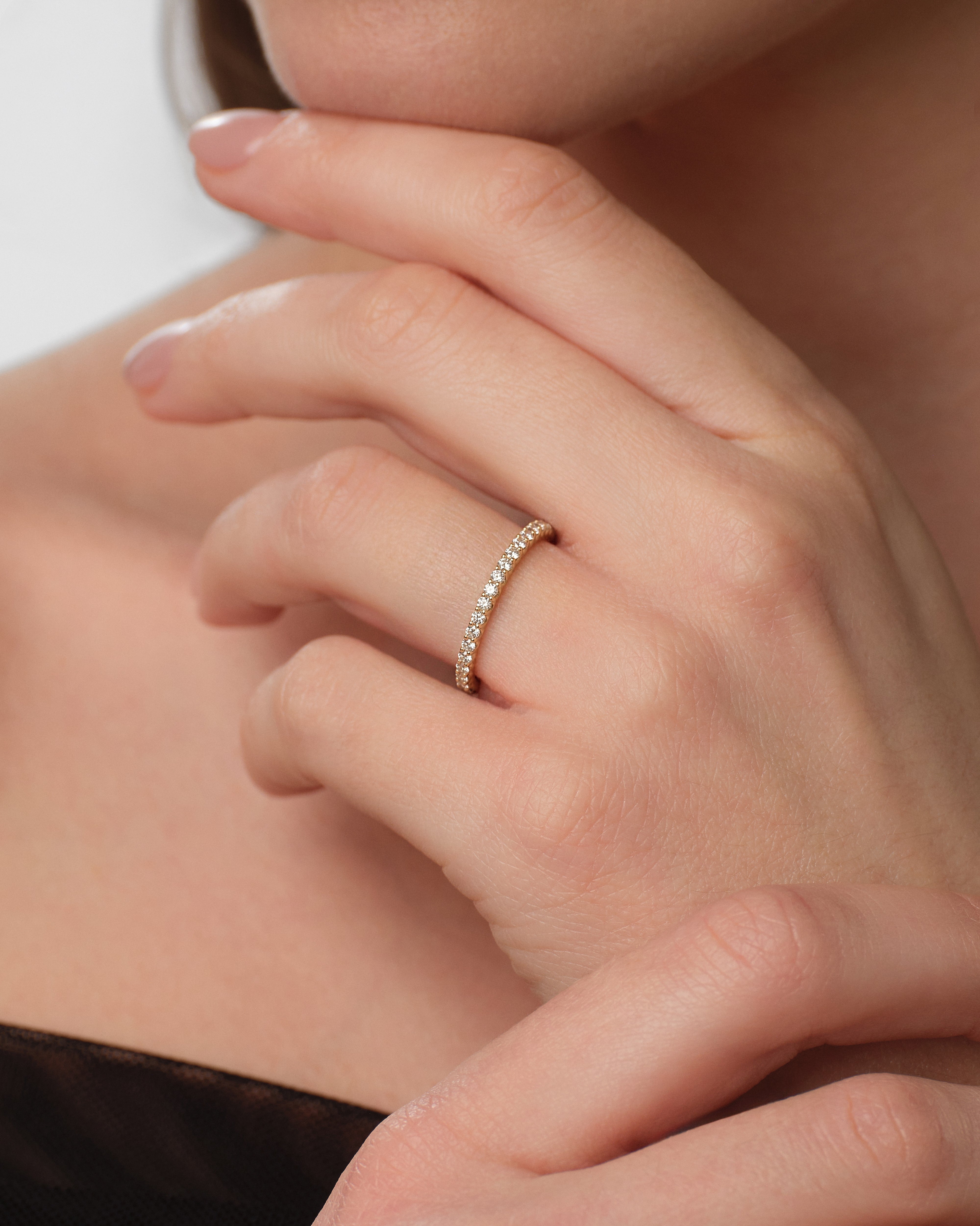 U-Prong Eternity Band (0.75 CT TW)