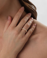 Shared Prong Half Eternity Band (0.50 CT TW)
