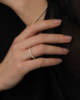 Shared Prong Half Eternity Band (0.75 CT TW)