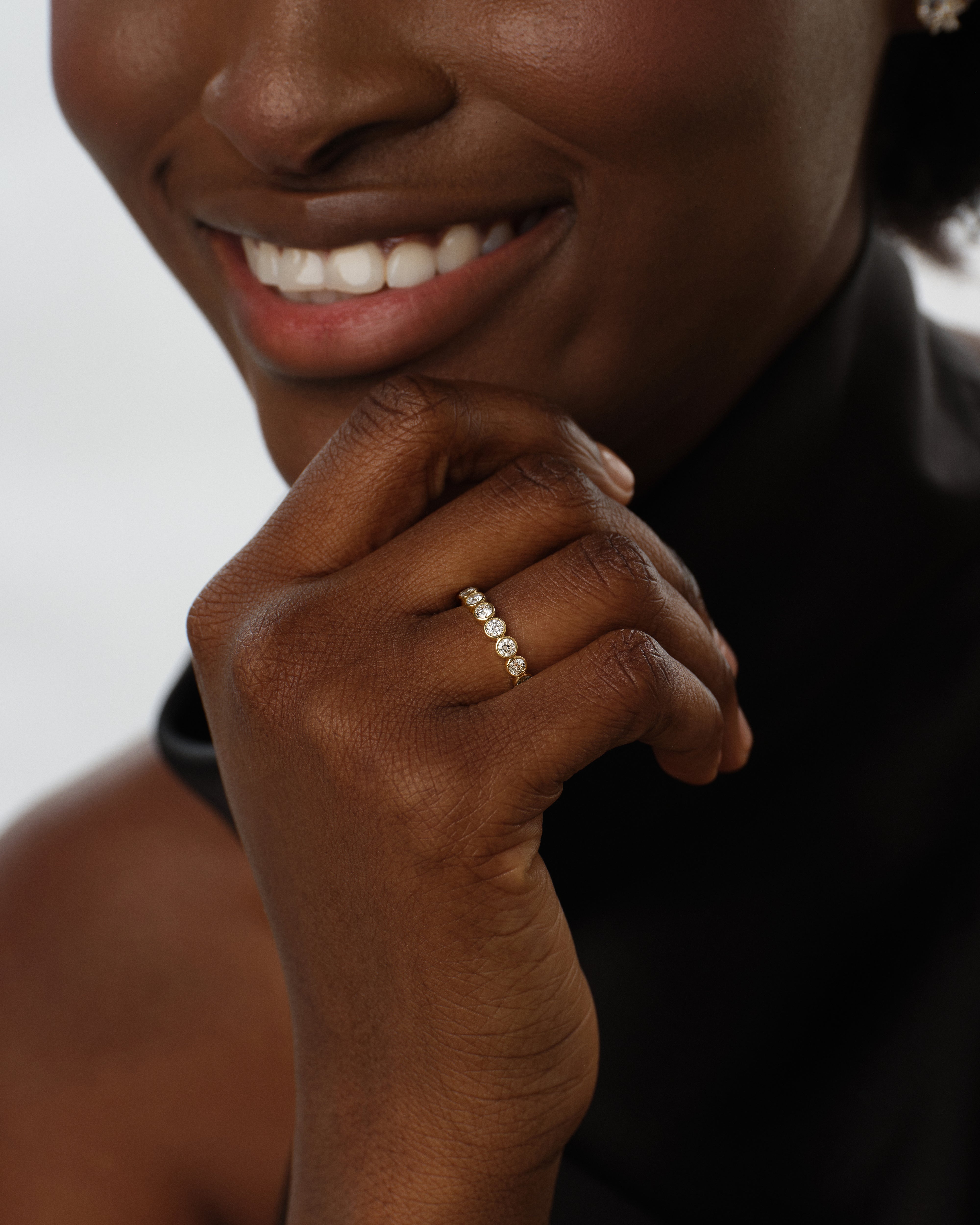 Bezel Half Eternity Band (0.50 CT TW)