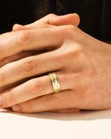 7mm Celtic Pattern Men's Wedding Band