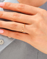 Dual Open Cuff Wedding Band