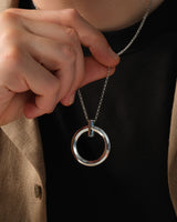 Men's Circular Pendant Necklace