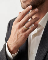 Channel Five Stone Men's Wedding Band
