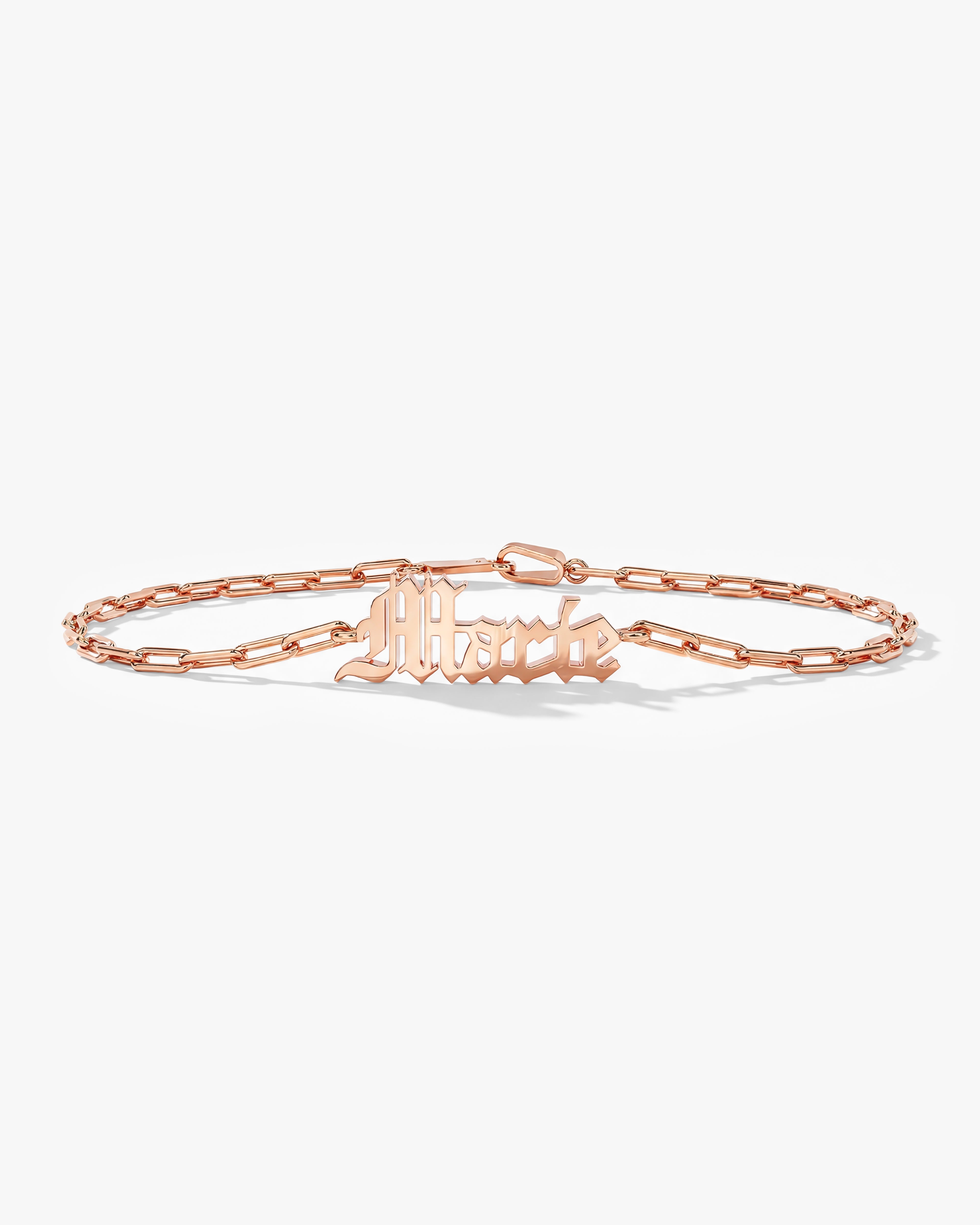 Cuban Chain Name Bracelet