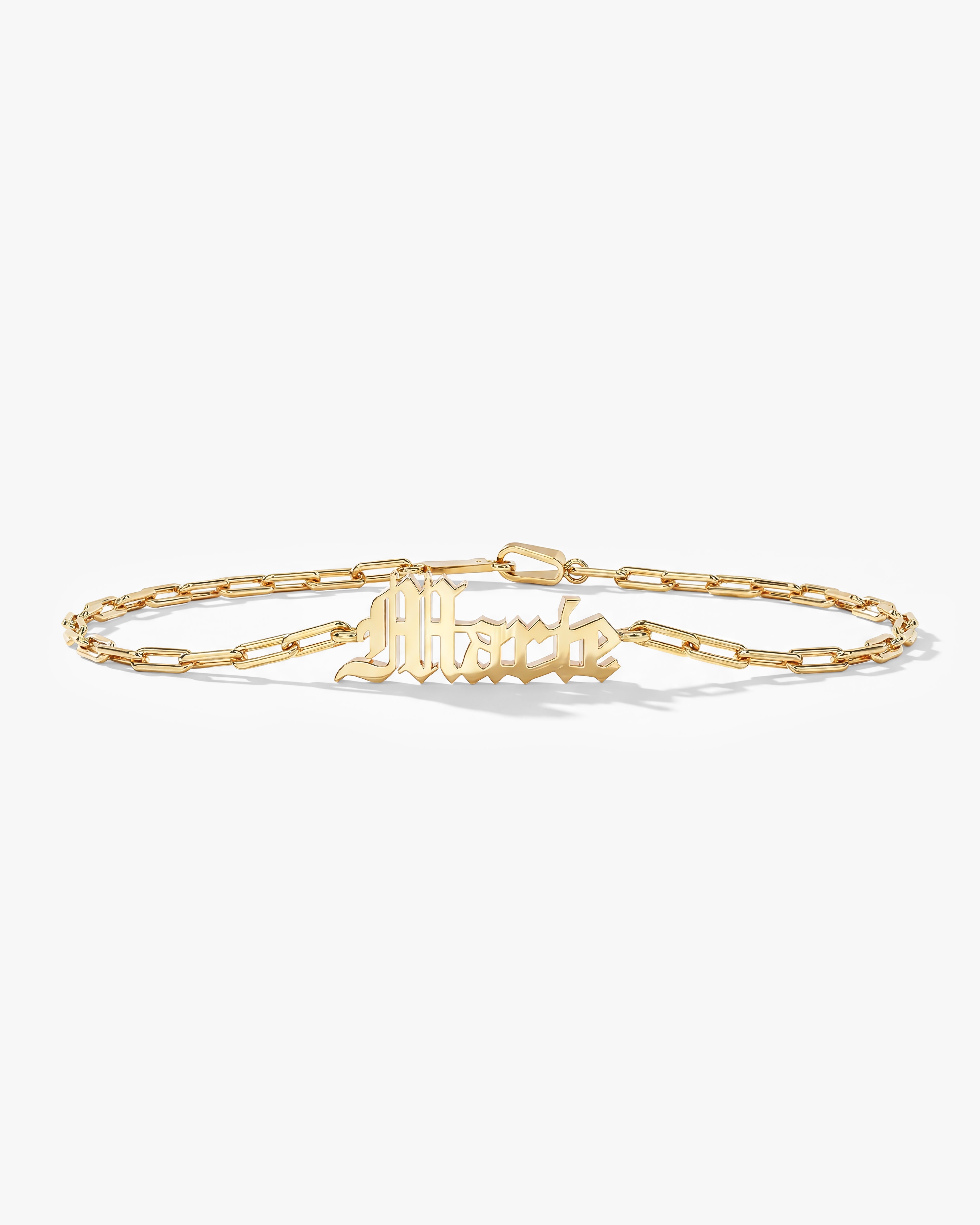 Cuban Chain Name Bracelet