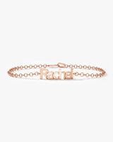 Cuban Chain Name Bracelet
