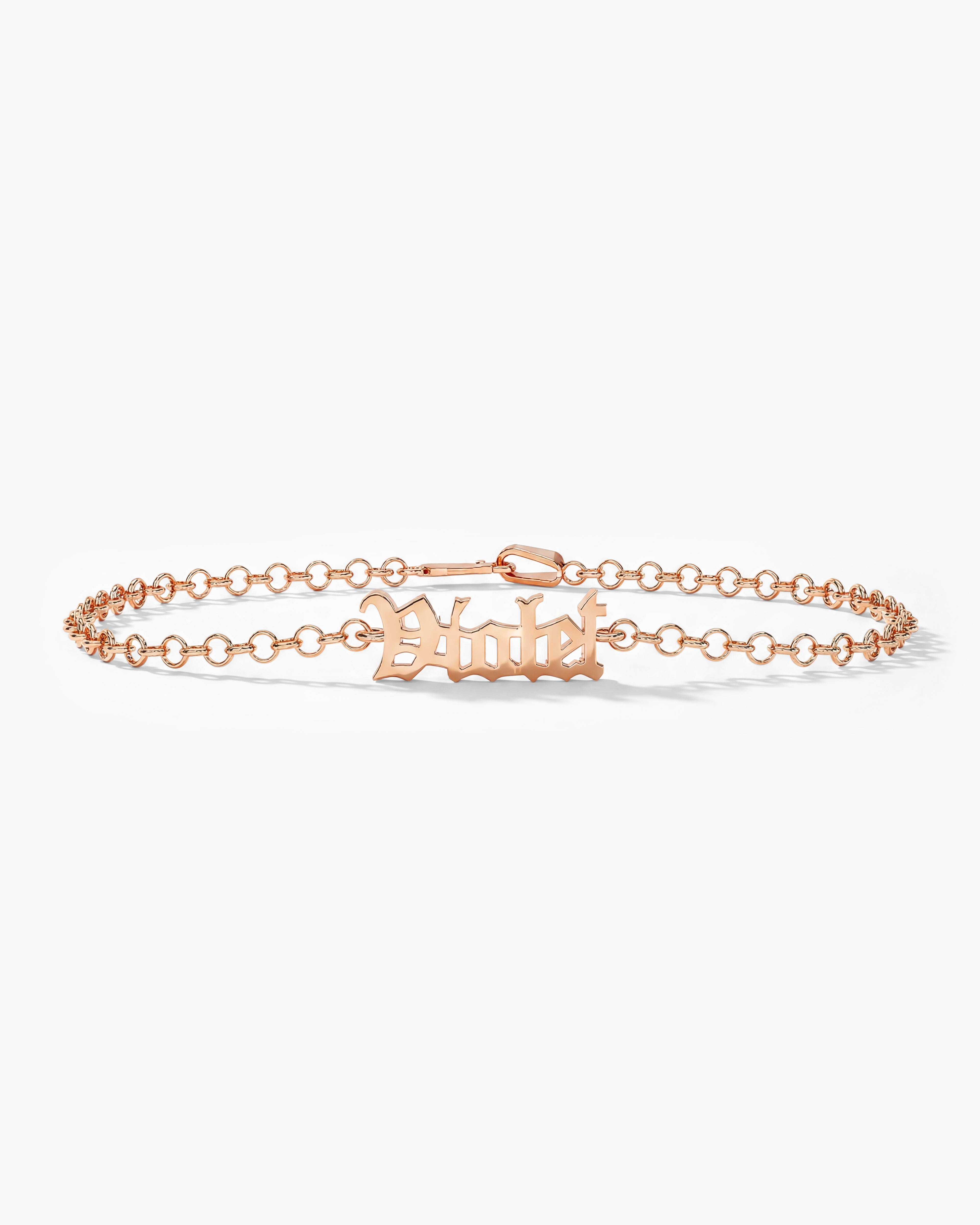Cuban Chain Name Bracelet
