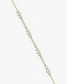 Scattered Diamond Station Bracelet