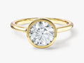 Bezel Solitaire Engagement Ring