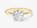 Hidden Halo Engagement Ring