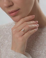4-Prong Solitaire Oval Cut Moissanite Engagement Ring (1.50 CT)